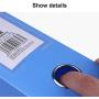 File Boxes Plastic with Lid, Plastic File Boxes Storage, Archive Boxes Office Organizer, Files Project Full 35mm 55mm 75mm Deep Capacity (Color : Blue, Size : 75mm) File Boxes Plastic with Lid, Plastic File Boxes Storage, Archive Boxes Office Organizer, Files Project Full 35mm 55mm 75mm Deep Capacity (Color : Blue, Size : 75mm)