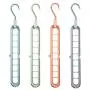 SICKALY Space Saving Hangers,Multi-Functional Hangers,Storage Home Hangers,Folding Clothes (5 Packs, Random Colors)