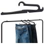 KIPB 5PCS Closet Organizer Space Saving Magic Hurdle Hanger Drying Rack for Pants Clothes Hangers for Clothes