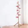 Coat Rack Free Standing with 6 Hooks, Wooden Modern Multifunction Home Decorative Coat Hanger, Bedroom Living Room Storage Shelf, Coat Hooks for Hanging Clothes Jacket Handbag Coat Rack Free Standing with 6 Hooks, Wooden Modern Multifunction Home Decorative Coat Hanger, Bedroom Living Room Storage Shelf, Coat Hooks for Hanging Clothes Jacket Handbag