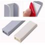YJYdada Folding Door Back Space Saving Clothes Hanger Hook Rack for Bathroom Bedroom (Gray)