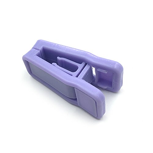 Plastic Slim-line Finger Clip Clothes Hanger Clips (20, Purple)