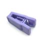 Plastic Slim-line Finger Clip Clothes Hanger Clips (20, Purple)