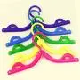 Amlrt 10pcs/Box Portable Folding Clothes Hangers, Drying Rack for Travel, Collapsible Home Storage Drying Racks,Childrens Clothes Hangers