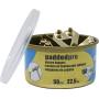 OOK by Hillman 50616 Picture, Supports Up to 50 Pounds, Brass, Container 10 Sets Tidy Tin Padded Professional Hangers, 50lb, Pieces