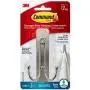 Command Large Double Bath Hook, Satin Nickel, 1-Hook, 1-Water-Resistant Strip, Organize Damage-Free Command Large Double Bath Hook, Satin Nickel, 1-Hook, 1-Water-Resistant Strip, Organize Damage-Free