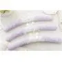 10 pcs Top Grade Pretty Pink Purple Lace Satin Padded Clothes Hanger, Elegant Lace Wedding Dress Hanger for Bride Princess Random Color