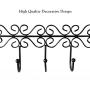Huji Sturdy Over The Door 5 Hooks Clothes Hanger for Coats Hats Belts Organization Storage for Office or Home (1, Over The Door Hanger)
