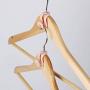 ICYANG Mini Plastic Cascading Hanger Hooks, 20 Pcs Hanger Connection Hook for Stack Clothes, Closet Space Saving Connectors