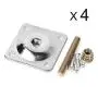 11 Degree Angled Leg Mounting Plates, Furniture Leg Attachment Plates Industrial Strength T-Plate M8 Sofa Legs with Hanger Bolts,Screws,Set of 4 11 Degree Angled Leg Mounting Plates, Furniture Leg Attachment Plates Industrial Strength T-Plate M8 Sofa Legs with Hanger Bolts,Screws,Set of 4