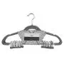 Raymond Waites Ultra-Thin Non-Slip Velvet Clothing Hangers with Clips, Flocked & Durable, Closet Space Saving, for Garments, Suits, Dresses, Pants, Shirts, Coats, 6 Pack (Grey) Raymond Waites Ultra-Thin Non-Slip Velvet Clothing Hangers with Clips, Flocked & Durable, Closet Space Saving, for Garments, Suits, Dresses, Pants, Shirts, Coats, 6 Pack (Grey)