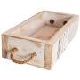 Nice Butt Bathroom Decor Box, 2 Sides with Funny Sayings - Funny Toilet Paper Holder Perfect for Farmhouse Bathroom Decor, Toilet Paper Storage, Rustic Bathroom Decor, or Diaper Organizer (White)