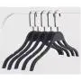 10pcs Space Saving Thin Matte Black Plastic Clothes Hanger for Shirts Dress and Sun-top 10pcs Space Saving Thin Matte Black Plastic Clothes Hanger for Shirts Dress and Sun-top