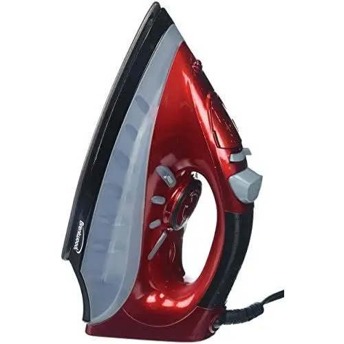 Brentwood MPI-61 Non-Stick Steam Iron, Red
