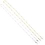 Mini Tree Necklace Eyeglass Chain Beaded Sunglasses Strap and Cords for Women (Silver and Gold)