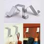 Charberry Clothes Hanger, 2PC Door Hook Stainless Kitchen Cabinet Clothes Hanger