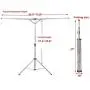 Auvem Foldable Portable Clothes Drying Rack, Adjustable High Capacity Stainless Steel Telescopic Indoor and Outdoor Balcony Mobile Travel Retractable Hanger