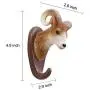 Bueer Creative Resin and Iron Rustic Vintage Animal Head Wall Mounted Hanger Iron Rack Cloth Coat Scarf Towel Bag Key Wall Hooks Rack Bathroom Kitchen Decoration Bueer Creative Resin and Iron Rustic Vintage Animal Head Wall Mounted Hanger Iron Rack Cloth Coat Scarf Towel Bag Key Wall Hooks Rack Bathroom Kitchen Decoration