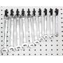 Pegboard Hooks 100-packs J Shape Peg Hooks Black Peg Hook Assortment (100)