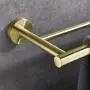 Hoooh Double Bath Towel Bar 36-Inch Stainless Steel Hand Towel Rack for Bathroom Wall Mount Brushed Gold, A102L90-BG Hoooh Double Bath Towel Bar 36-Inch Stainless Steel Hand Towel Rack for Bathroom Wall Mount Brushed Gold, A102L90-BG