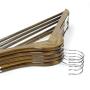 JHW Wood Clothes Hanger Clothing Hanger Skirt Dress Hanger LP02 10PCS Each Lot
