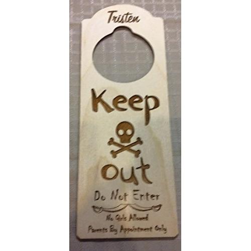 Door Hanger Sign (Keep Out)