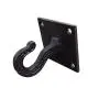 RUN 1 Piece Cast Iron Ceiling Hook Decorative Robe Clothes Wall Hook Hanger, Screws Included RUN 1 Piece Cast Iron Ceiling Hook Decorative Robe Clothes Wall Hook Hanger, Screws Included
