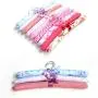 Wed2BB 10PCS of Floral Cotton Padded Hangers Soft Cloth Hanger-Random Delivery