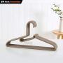 zyca - 40 Pack - U Slide Hangers - Brown