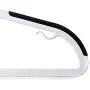 Popular Design Products 50 pc Premium Quality Easy-On Clothes Hangers - White with Black Non-Slip Pads - Space Saving Thin Profile - for Shirts, Pants, Blouses, Scarves ? Strong Enough for Coats Popular Design Products 50 pc Premium Quality Easy-On Clothes Hangers - White with Black Non-Slip Pads - Space Saving Thin Profile - for Shirts, Pants, Blouses, Scarves ? Strong Enough for Coats