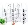 5pcs 5 Layers Stainless Steel Multifunctional Clothes Hangers Pants Storage Hangers Cloth Rack Multilayer Storage Cloth Hanger
