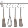 Heavy Duty S Hooks for Hanging, 30 Pack Hanging Metal Hooks, Stainless Steel S Hanging Hooks，Sturdy S Hooks for Hanging Clothes Pots Pans, Perfect for Kitchen Workshop Bathroom