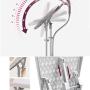 HWZXBCC 1800W,Handheld Hanging Ironing Machine Household Ironing Board Steam Small Double Rod,6 Speed Temperature Control