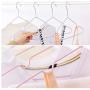 10 Pcs Non-Slip Hanger Clothes Drying Rack Holder Durable for Home Wardrobe Random Color