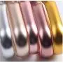 10pcs Random Color Thicker Space Aluminum Hangers, Home Seamless Hanger Anti-Slip Drying Racks, Luxurious Windproof Dress Clothes Hanger