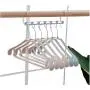 5PC 6 Hole Shirts Clothes Hanger Holders Multifuction Save Space Non-Slip Clothing Organizer Practical Racks Hangers for Clothes Decoration
