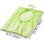 DurReus Multipurpose Clothespin Bag with Hanger,Hanging Mesh Drying Bag Laundry Shower Caddy Kitchen Bathroom Storage Organizer 3 Pack