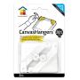 Under the Roof Decorating 5-100200 15-20 lb Place&Push Canvas Hangers