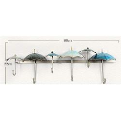 Coat Rack/Bedroom Clothes Hanger/Entrance Decorative Hook/Simple Clothes Rack/Creative Cafe Key Hooks Hooks (Style : 2)