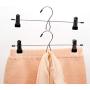Tosnail 12 Pack Skirt Hangers Add-On Hangers Stackable Hangers Cascading Hangers Pants Hangers with Clips