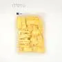 Plastic Slim-line Finger Clip Clothes Hanger Clips (20, Yellow)