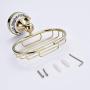 YJDT Brass Robe Hook Wall Mounted Coat Clothes Hanger Gold Finish