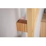 LING AI DA MAI Wall Solid Wood Shelf Wall Wallpaper Simple Hanger Wall Hanger Bedroom Living Room Hanger Multifunctional Hanger