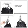 HOUSE DAY Magic Hangers Space Saving Hangers for Clothes Hangers Space Saving Wardrobe Clothing Hanger Oragnizer Closet Space Saver Hangers (12 Pack) (Renewed)