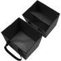 VENO 3 Packs Reusable Grocery Shopping Bags, Storage Boxes, Handy, Premium Quality, Heavy Duty Tote with Handles, Reinforced Bottom. Foldable, Collapsible, Made from Recycled Material