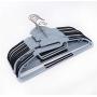 10pcs Random Color Adult Plastic Hangers Clothes, Garment Coat Hanger for Ladies Clothes Dress