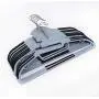 10pcs Random Color Adult Plastic Hangers Clothes, Garment Coat Hanger for Ladies Clothes Dress