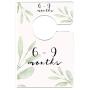 Mumsy Goose Nursery Closet Dividers Greenery Baby Clothes Dividers Botanical Closet Organizers
