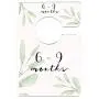 Mumsy Goose Nursery Closet Dividers Greenery Baby Clothes Dividers Botanical Closet Organizers
