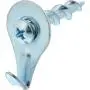 Hillman Chrome 122362 Self-Drilling Wall Dogs with Picture Hanging Hook, up to 50 lbs Hillman Chrome 122362 Self-Drilling Wall Dogs with Picture Hanging Hook, up to 50 lbs